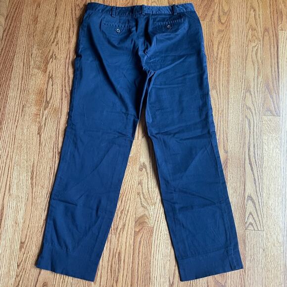 BROOKS BROTHERS Navy Natalie Fit Pants Size 4 - Picture 8 of 9